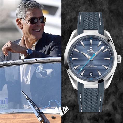 george clooney omega aqua terra.